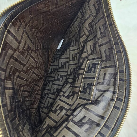FENDI Zucca Pattern FF Clutch - Picture 13 of 17